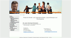 Desktop Screenshot of praxisschubert.de